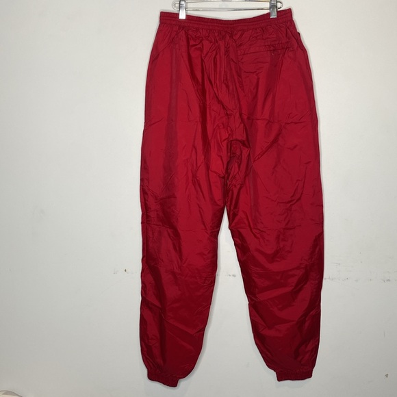 Vintage Port And Company Red Lined Track Pants: Size Extra Large - Picture 2 of 8